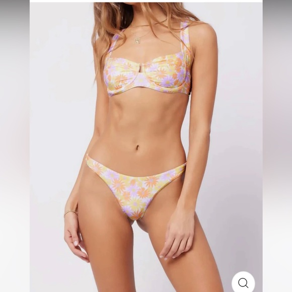 L*Space bikini set in ooopsie daisy print - Picture 1 of 10